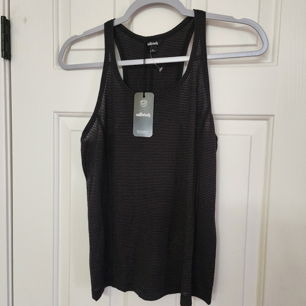 ALLBIRDS NWT Black Sheer Tank Top Size XS Bundle of 2